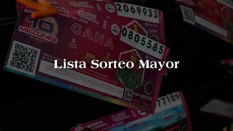 SORTEO MAYOR 3877 de la Lotería Nacional: VER HOY EN。